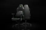 Razer Ergonomic Gaming Chair with Breathable Comfort   Iskur V2 NewGen   Black/Green