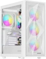 Genesis Gaming PC Case   Diaxid 605 ARGB   White   Midi Tower