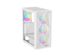 Genesis Gaming PC Case   Diaxid 605 ARGB   White   Midi Tower