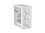 Genesis Gaming PC Case   Diaxid 605 ARGB   White   Midi Tower