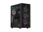 Genesis Gaming PC Case   Diaxid 605 ARGB   Black   Midi Tower