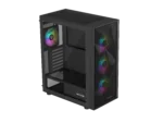 Genesis Gaming PC Case   Diaxid 605 ARGB   Black   Midi Tower