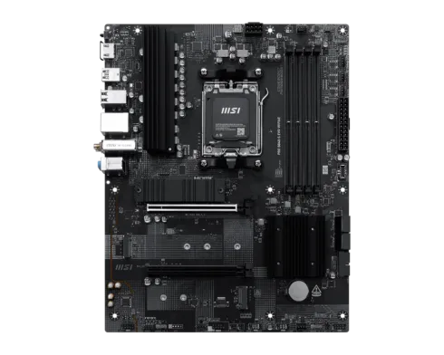 PRO B840-S EVO WIFI6E   MSI Processor family AMD   Processor socket AM5   Supported hard disk drive interfaces SATA, M.2   Number of SATA connectors 4
