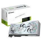 Gigabyte AORUS GeForce RTX 5090 STEALTH ICE 32G   NVIDIA   32 GB   GeForce RTX 5090   GDDR7   HDMI ports quantity 1   PCI-E 5.0