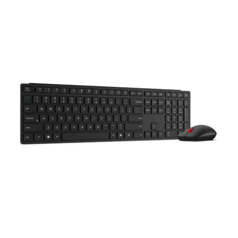 Lenovo   Multi-Mode Pro 6000   Keyboard and Mouse Set   Wireless   Mouse included   Estonian   Bluetooth   Eclipse Black