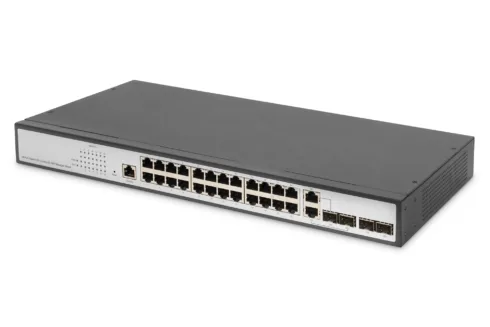 Digitus 24-Port Gigabit Switch   DN-80221-3   Managed L2   Desktop/Wall-mountable