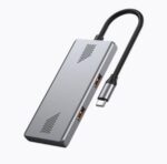 USB-C 4 prievadų hubas su 10 Gbps duomenų perdavimo greičiu