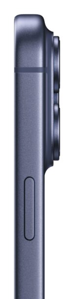 Iphone 17 Pro Max su 256GB, matomas iš šono, rodo kameros išdėstymą