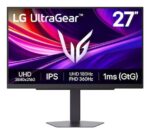 LG 27 colių monitorius su 3840 x 2160 pikselių 4K raiška