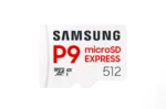 SAMSUNG Micro SDXC Pro 512GB P9 Express atminties kortelė