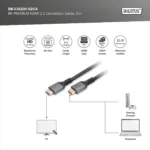 Digitus 8K HDMI Ultra High Speed Connection Cable   DB-330200-020-S   2 m
