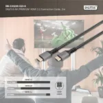 Digitus 8K HDMI Ultra High Speed Connection Cable   DB-330200-020-S   2 m