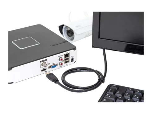 Digitus HDMI High Speed with Ethernet Connection Cable   DB-330123-020-S   2 m