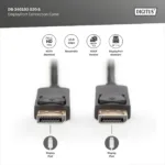 Digitus   DisplayPort Connection Cable   AK-340103-030-S   3 m