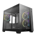 Deepcool Case   CG330 3F   Black   Micro ATX
