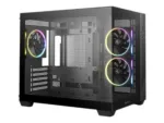 Deepcool Case   CG330 3F   Black   Micro ATX