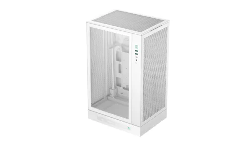Deepcool Case   CH270 DIGITAL WH   White   Mini Tower