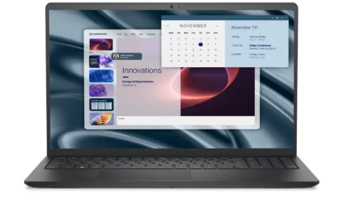 Dell Pro 15 Essential PV15255   Carbon Black   15.6 ”   FHD   1920 x 1080 pixels   AMD Ryzen 5   7520U   8 GB   LPDDR5   Solid-state drive capacity 512 GB   AMD Radeon 610M Graphics   Windows 11 Home   802.11ac   Keyboard language English   Warranty 36 month(s)   Battery warranty 12 month(s)