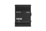 Teltonika TSW200   Industrial POE+ Ethernet Switch   DIN rail mountable   SFP ports quantity 2   PoE+ ports quantity 8