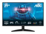 AOC   27B36X   27 ”   IPS   FHD   16:9   144 Hz   4 ms   1920 x 1080 pixels   300 cd/m²   HDMI ports quantity 1   Black