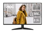 AOC   Q27B36X   27 ”   IPS   QHD   16:9   144 Hz   4 ms   2560 x 1440 pixels   300 cd/m²   HDMI ports quantity 1   Black