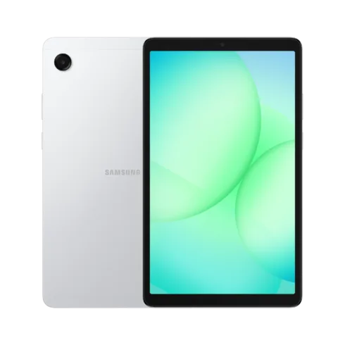 Samsung Galaxy   Tab A11 (X130)   8.7 ”   Silver   TFT LCD   800 x 1340 pixels   Mediatek   Helio G99 (6 nm)   4 GB   64 GB   Wi-Fi   Front camera   5 MP   Rear camera   8 MP   Bluetooth   5.3   Android   15