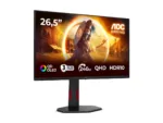 AOC   Q27G4ZDR   27 ”   QD-OLED   QHD   16:9   240 Hz   0.03 ms   2560 x 1440 pixels   400 cd/m²   HDMI ports quantity 2   Black