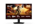 AOC Q27G41ZDF   27 ”   QD-OLED   QHD   16:9   240 Hz   0.03 ms   2560 x 1440 pixels   400 cd/m²   HDMI ports quantity 1   Black