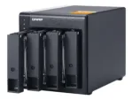QNAP High-performance Desktop SATA 6Gbps JBOD Storage Enclosure   TL-D400S   Black