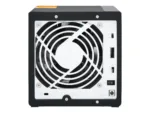 QNAP High-performance Desktop SATA 6Gbps JBOD Storage Enclosure   TL-D400S   Black