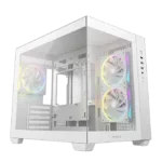 Deepcool Case   CG330 3F WH   White   Micro ATX