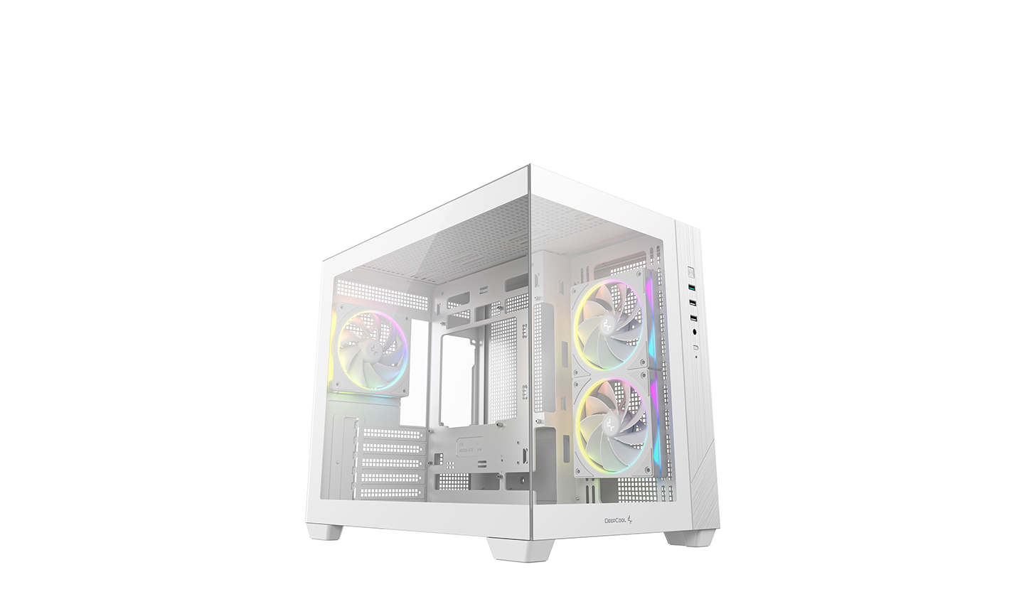 602778-r-cg330-whngm3-g-6933412765509-0.webp Deepcool Case CG330 3F WH White Micro ATX