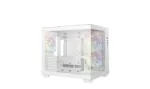 Deepcool Case   CG330 3F WH   White   Micro ATX