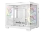 Deepcool Case   CG330 3F WH   White   Micro ATX