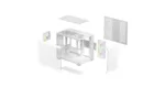 Deepcool Case   CG330 3F WH   White   Micro ATX
