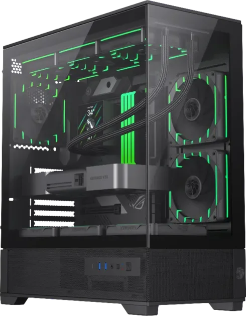 Gamemax Case   VISTA 2 AB   ATX
