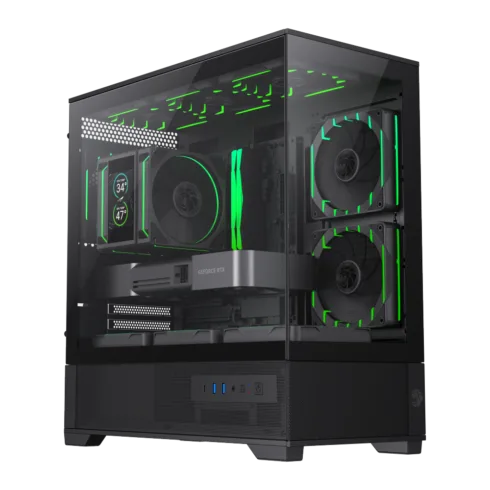 Gamemax Case   VISTA 2 MB   M-ATX