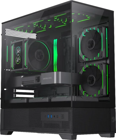 Gamemax Case   VISTA 2 MB   M-ATX