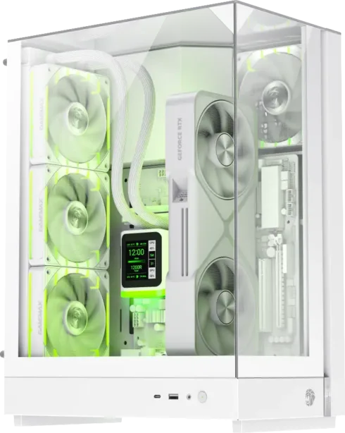 Gamemax Case   T20 WH   M-ATX