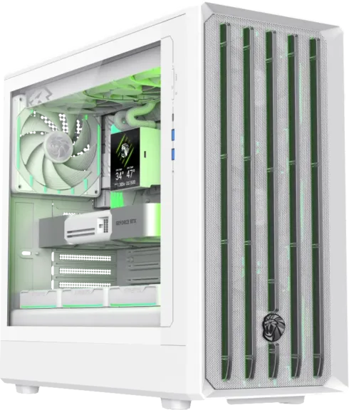 Gamemax Case   CLAW 460 WH   ATX