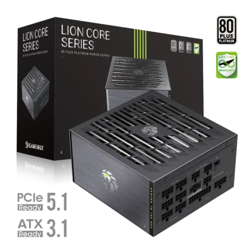 Gamemax PSU   LION CORE 1200P   1200 W   Platinum   Full Modular