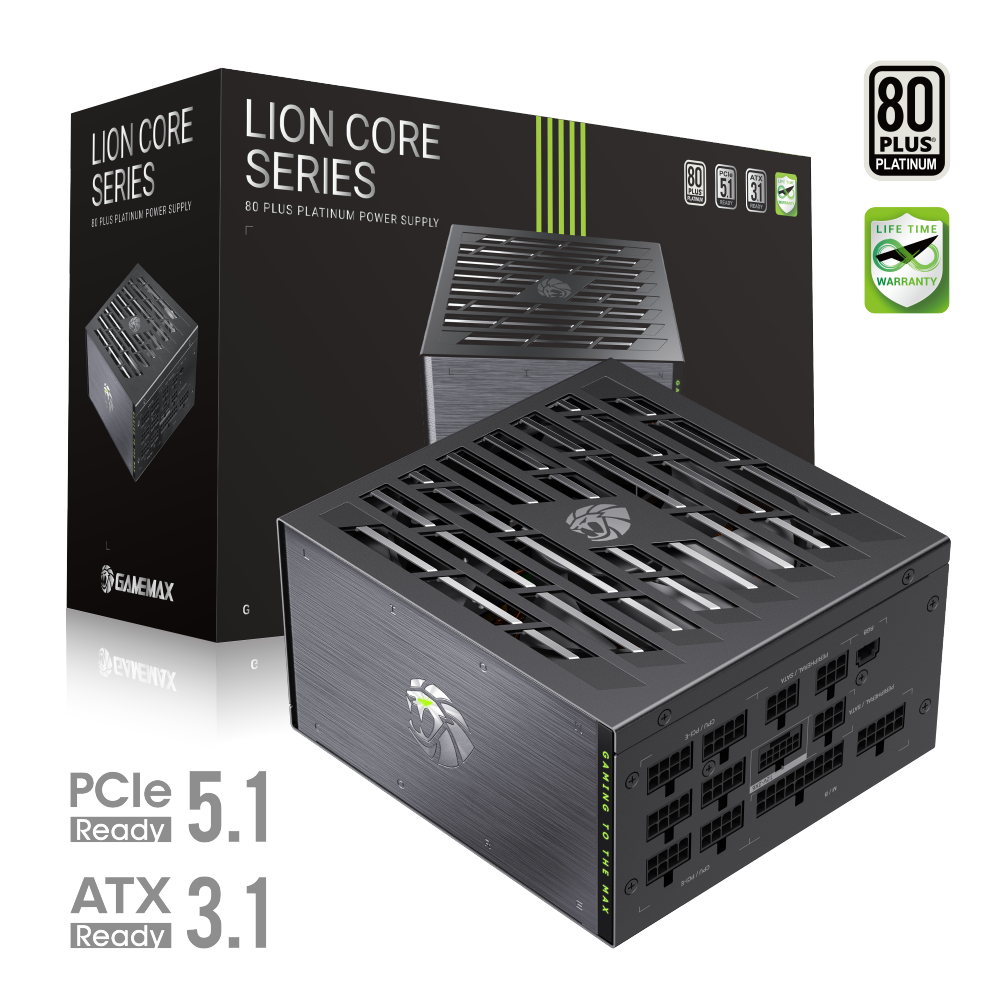 603042-lion-core-1200p-6931858754026-0.webp Gamemax PSU LION CORE 1200P 1200 W Platinum Full Modular