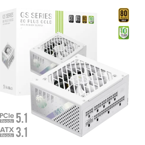 Gamemax PSU   GS 850G WH   850 W   SFX   White   Full Modular