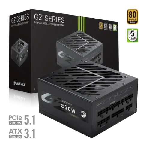 Gamemax PSU   GZ 850G   850 W   Gold   Full Modular