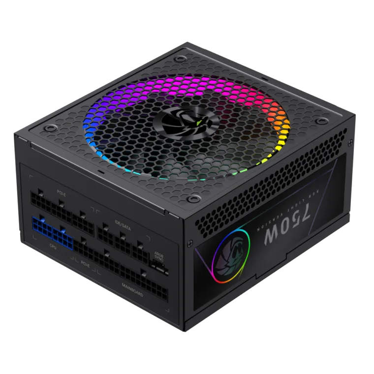 Gamemax PSU RGB 750G 750 W Gold Full Modular - RPC.LT