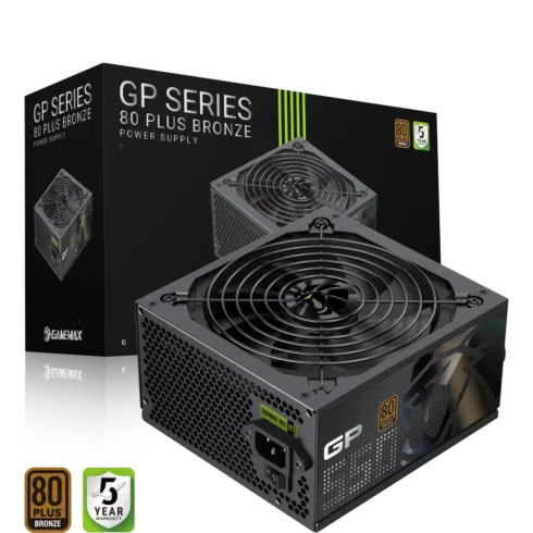 Gamemax PSU   GP 550B   550 W   Bronze   Non-Modular