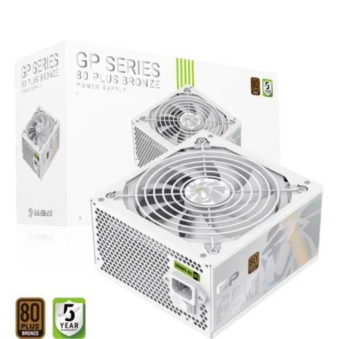 Gamemax PSU   GP 650B WH   650 W   Bronze   White   Non-Modular