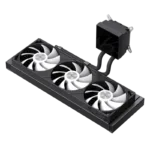 Gamemax CPU Liquid Cooler   GLACIER 360 LCD BK   Black
