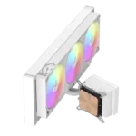 Gamemax CPU Liquid Cooler   GLACIER 360 LCD WH   White