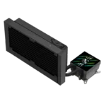 Gamemax CPU Liquid Cooler   GLACIER 240 LCD BK   Black